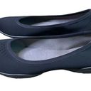 Lissom Flyte Black Ballet Flat Closed Toe Shoes Slip On Size 11.5 Women's Photo 0