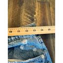 ZARA  cut off jean shorts size 6 cheeky medium wash button fly Photo 5