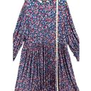 Draper James  Kitty Dress Womens 3XL Blue Multicolor Ditsy Floral Soft Stretchy Photo 7