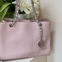 Michael Kors  Pink Pebbled Leather Bag - Silver Hardware Photo 0