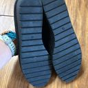 Eileen Fisher  Black Suede Wedge Shoes Women's 9 Photo 5