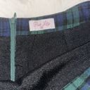 Pink Lily Green and Blue Plaid skirt Photo 1