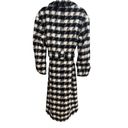 ALLSAINTS NWT  Haithe Brushed Checked Belted Coat Sz 6 Photo 7