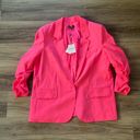 Generation Love  Madison Crepe Blazer In Ultra Pink XXL Photo 1