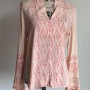 BCBGMAXAZRIA  Boho V-Neck Blouse Photo 2