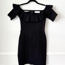 Amanda Uprichard  Sia Mini Dress in Black sz P Photo 2