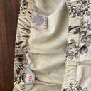 Brown and Cream Chinoiserie Printed Skort Size M Photo 5