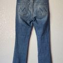 Mother Insider Crop Step Fray Jeans in Shoot To Thrill Denim Size 27 Photo 5