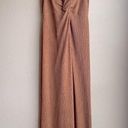 Nordstrom Floret Studios  Plisse Wide Leg Jumpsuit in Copper Photo 0