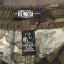 REWASH  camo print shorts Photo 2