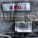 Bongo  Women Jeans Y2K Sz 11 32x32 Low Rise Bootcut Whisker Pockets 2000s Blue Photo 3