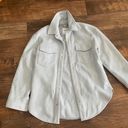 Abercrombie & Fitch Light Blue Shirt Jacket Photo 0