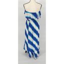 Lilly Pulitzer  Caldwell Sail Stripe Colorblock High Low Maxi Dress $278 Resort Photo 1