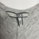 BKE  by the buckle gray ribbed open cardigan size small Photo 1