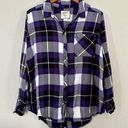 Arizona Jeans 🦋 Arizona Jean Company Purple Flannel Boyfriend Fit Button Down XXL Photo 0