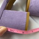 Bamboo  Purple 2.5 inch Slip On Heels Size 6 Photo 5