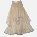 Free People NWT  Keep Me Tutu Maxi in Shell Sheer Tulle Skirt 0 Photo 4