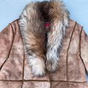 Anne Klein Vintage  Brown Faux Fur Coat Photo 4