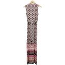 White House | Black Market  Twist-Detail Printed Knit Maxi Dress Women’s Size Small Photo 4