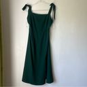 Petal and Pup  Laurel Green Tie Shoulder Side Slit Midi Dress 8 Photo 6