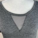 Glitz NWT  Mesh Strappy Short Sleeve Top (Charcoal Gray) - XL Photo 4