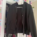 SheIn Black Zip Up Photo 0