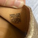 Sorel  two toned metallic slip on sandals. Photo 2