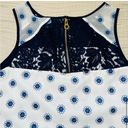 Draper James  Collection Women's Size 2 Floral Lace Tank Top Sleeveless Photo 9