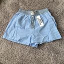 Urban Outfitters NWT  BDG Out From Under Contrast Stripe Boxer Shorts XS Photo 4