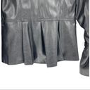 BCBGMAXAZRIA  Faux Leather Asymmetrical Moto Jacket Photo 15