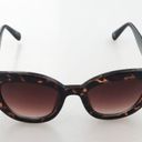 Cole Haan Cat Eye Tortoise Shell Sunglasses Brown Tan Dark Lens Non Prescription Photo 0