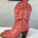 sbicca Of California Women's NWT Cowgirl Boots 10 Heeled Pink Photo 1