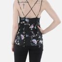 Rebecca Minkoff  Womens Floral Spaghetti Strap Tank Top, XS New w/Tag Retail $178 Photo 2