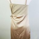 idem Ditto IDEM‎ DITTO Champagne Cut Out Slip Dress Size Medium Photo 11