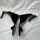 Sam Edelman Neesa Black Suede Ankle Strap Wedge Sandals Size 9M Photo 6