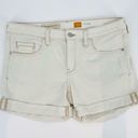 Anthropologie  pilcro stet beige denim shorts size 30 Photo 0