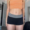 Sabo Skirt y2k striped orange crop cami Photo 4