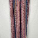 Three Dots Anthropologie  Printed Pull-On Boho Flowy Pants Photo 1