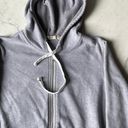 Abbot Main Grey Zip Up Hooded Jacket Gray Photo 2