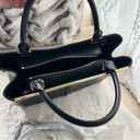 Charles and Keith  Black Top Handle Large Work Handbag with Crossbody Strap EUC Photo 7