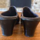 Clarks 671- Brown Leather Clogs Photo 4