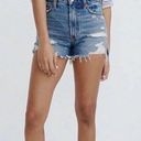 Abercrombie & Fitch Distressed Annie High Rise Shorts Photo 0