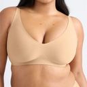 Revolution Knix  V-Neck Wire-free Bra in Warm Sand - Size L Photo 0