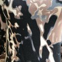 Kensie  Womens Dress Size XS Black Brown Off White Abstract Animal Print NEW Photo 1