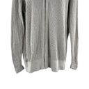 ALLSAINTS  Fellan Zip Up Sweater Open Knit Cardigan Grey Medium Photo 55