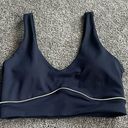 Only Wilo the Label Sports Bra Navy Size Medium Top  New with Tags Photo 0