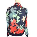 Champion  Floral Patterned Track Jacket Women’s Size Medium Photo 1