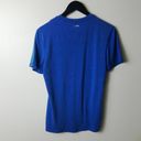 Urban Outfitters Adidas Kansas Jayhawks T Shirt Blue Medium M Basketball University Graphic Tee Photo 11