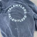 Talentless Grey Hoodie Photo 3