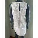 Laundry by Shelli Segal  White Silver Beads Popover Blouson Shift Dress Sz 6 NWT Photo 4